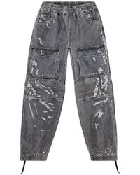 DIESEL - D-mirt High-rise Straight-leg Jeans - Women's - Cotton - Lyst