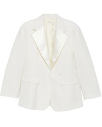 P.A.R.O.S.H. - Wide-Lapel Blazer - Lyst