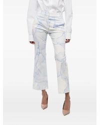 True Royal - Marble-Print Trousers - Lyst