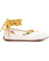Vivienne Westwood - Lace-Up Ballerina Sneakers - Lyst