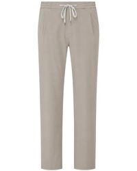 PT Torino - Soft Drawstring-Waist Trousers - Lyst