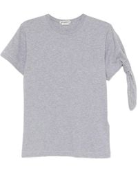 JW Anderson - Crew-Neck Knot-Detail T-Shirt - Lyst