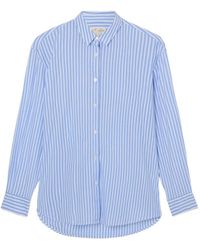MC2 Saint Barth - X Peanuts Brigitte Striped Snoopy-Print Shirt - Lyst
