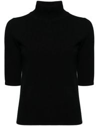 N.Peal Cashmere - Mock-Neck Cashmere Jumper - Lyst