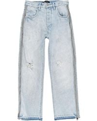 Purple Brand - P018 Side Zip Jeans - Lyst