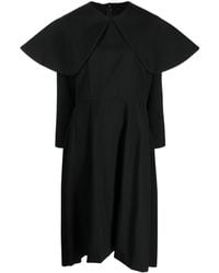 Comme des Garçons - Long-sleeved Midi Dress - Lyst
