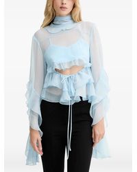 Bardot - Anyssa Ruffled Blouse - Lyst