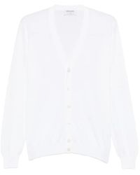 Gran Sasso - Button-Fastening V-Neck Cardigan - Lyst