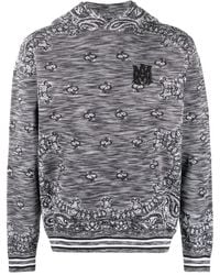 Amiri - Logo-patch Pullover Hoodie - Lyst