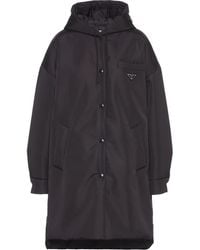Prada - Light Re-Nylon Triangle-Logo Raincoat - Lyst