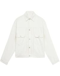 Fortela - Veste En Velours Côtelé Type À Poches À Rabat - Lyst