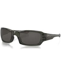 Oakley - Fives Squared Rectangle-Frame Sunglasses - Lyst