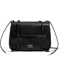 Bimba Y Lola - Leather Mini Flap Bag - Lyst