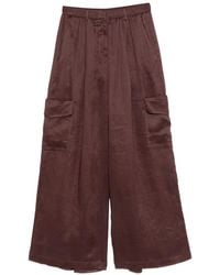 Isabelle Blanche - Wide-Leg Palazzo Pants - Lyst