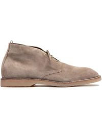 Officine Creative - Flexus Lace-up Suede Boots - Lyst