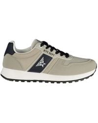 Avirex - Logo-Print Panelled Sneakers - Lyst
