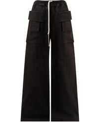 Rick Owens - Drawstring-Waistband Trousers - Lyst