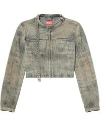 DIESEL - Denim Jacket - Lyst