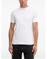 KARL LAGERFELD - Logo-Plaque T-Shirt - Lyst
