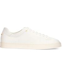 Doucal's - Lace-Up Leather Sneakers - Lyst