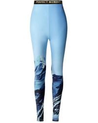 Perfect Moment - Printed Base Layer Leggings - Lyst