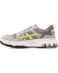 Premiata - Drake Mesh-Panel Sneakers - Lyst