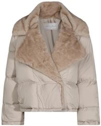 Antonelli - Faux-Fur Trim Puffer Jacket - Lyst