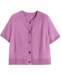 Chinti & Parker - Cardigan Boutonné À Manches Courtes - Lyst