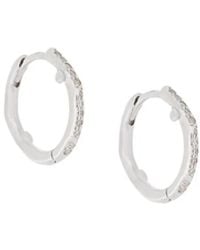 Shaun Leane - 'cherry Branch' Diamond Hoop Earrings - Lyst