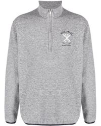 Brunello Cucinelli - Embroidered Roll-Neck Sweatshirt - Lyst