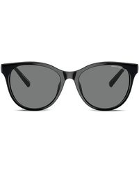 ARMANI EXCHANGE - Round-Frame Sunglasses - Lyst