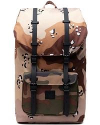 Herschel Supply Co. - Little America Camouflage Buckle Backpack - Lyst