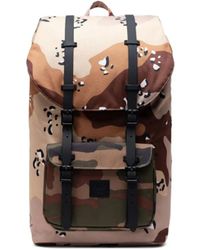 Herschel Supply Co. - Little America Camouflage Buckle Backpack - Lyst