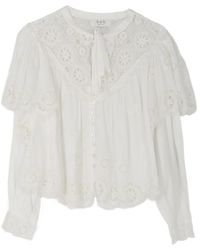 Sea - Sofia Embroidered Lace Top - Lyst