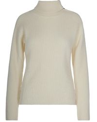 P.A.R.O.S.H. - Gerippter Rollkragenpullover - Lyst