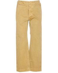 AURALEE - Hose mit weitem Bein - Lyst