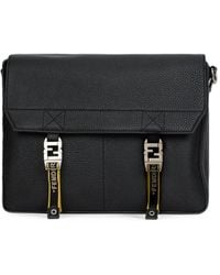 Fendi - Flow Medium Cuoio Romano Leather Bag - Lyst