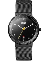 Braun Watches - Classic Mesh 40Mm Watch - Lyst