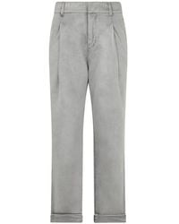 Moorer - Turn-Up Trousers - Lyst