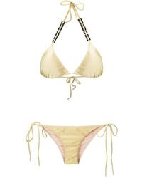 Adriana Degreas - Ruched Bikini Set - Lyst