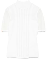Elisabetta Franchi - High-Collared Top - Lyst