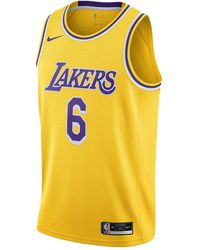Nike - Anthony Davis Lakers Icon Edition Nba Swingman Jersey - Lyst