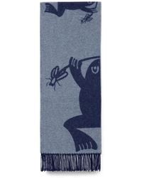 Henrik Vibskov - Bug Press Jacquard-Knit Scarf - Lyst