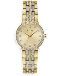 Bulova - Crystal 29Mm Watch - Lyst