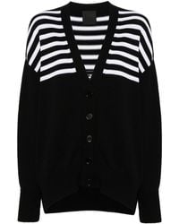 Givenchy - 4g Striped Cardigan - Lyst