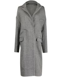 Coperni - Single-Breasted Herringbone Coat - Lyst
