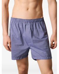 Brooks Brothers - Tattersall-Pattern Cotton Boxers - Lyst