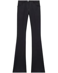 Courreges - Relax Twill Bootcut Trousers - Lyst
