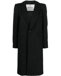 Vivienne Westwood - Alien Teddy Single-Breasted Coat - Lyst