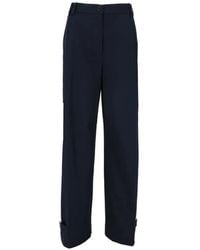 P.A.R.O.S.H. - Button Cargo Trousers - Lyst